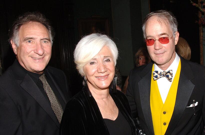 Judd Hirsch, Olympia Dukakis and Aldon James at the National Arts Club celebration honoring Olympia Dukakis.