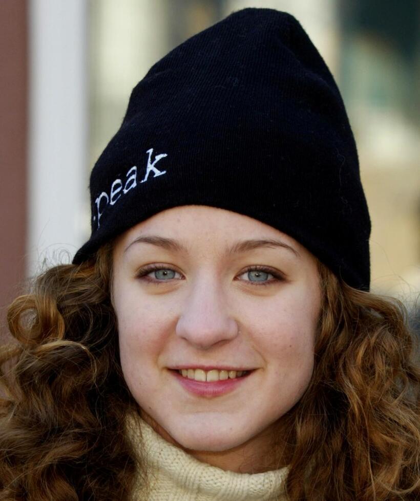 Hallee Hirsh at the Main Street during the Sundance Film Festival.
