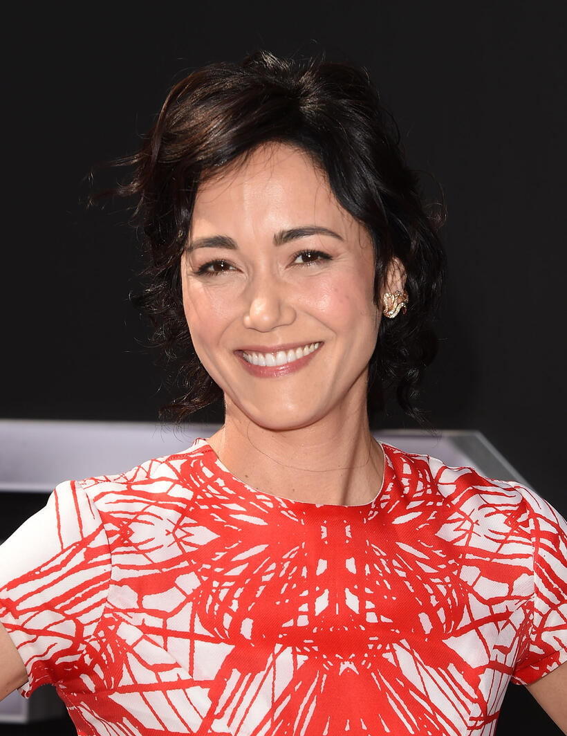 Sandrine Holt at the California premiere of "Terminator Genisys."