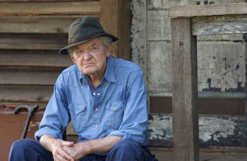 Hal Holbrook as Abner Meecham in "That Evening Sun."