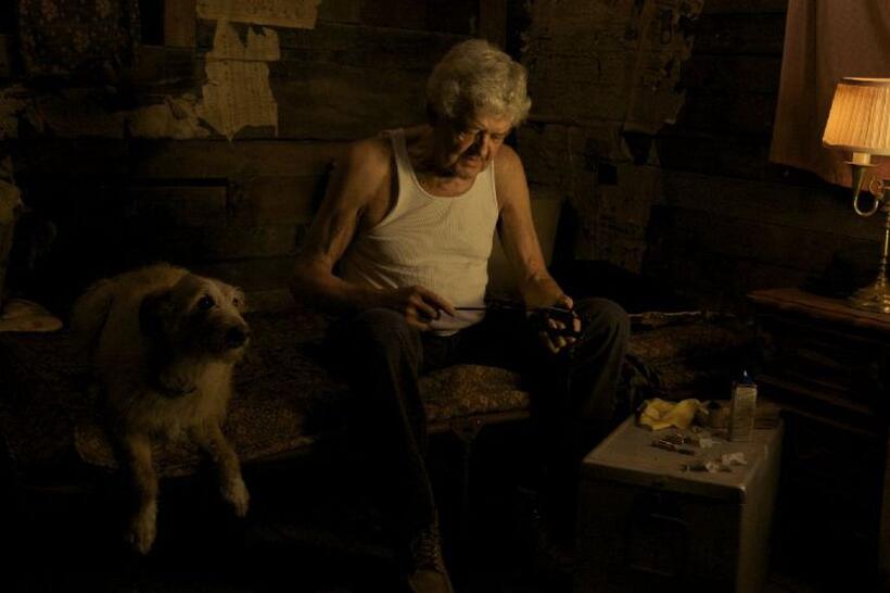 Hal Holbrook as Abner Meecham in "That Evening Sun."