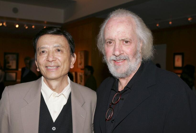 James Hong and Robert Towne at the 30th anniversary screening of "Chinatown."