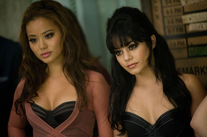 Jamie Chung as Amber and Vanessa Hudgens as Blondie in "Sucker Punch."
