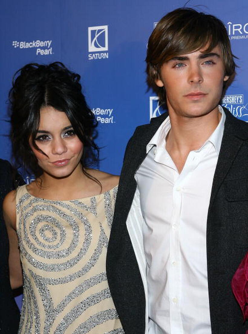 Vanessa Hudgens and Zac Efron at the US Weekly's Hot Hollywood Issue Celebration.