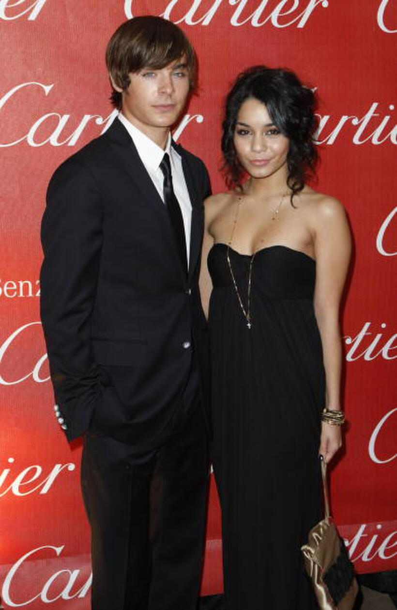 Zac Efron and Vanessa Hudgens at the 2008 Palm Springs International Film Festival Awards Gala.