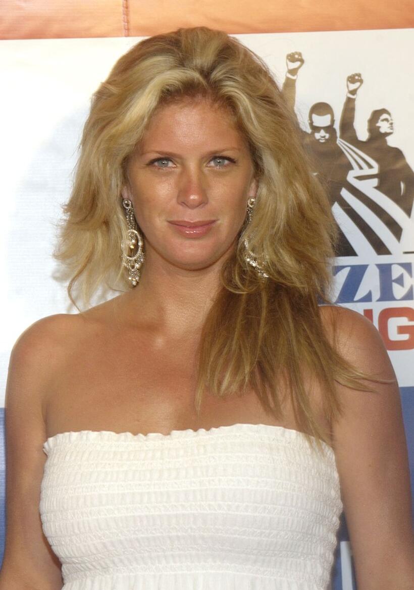 Rachel Hunter at the "P Diddy" Combs annual White Party.