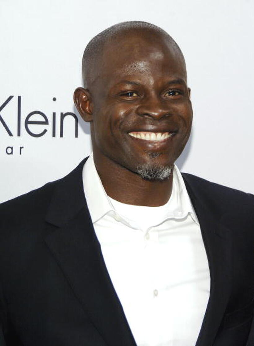 Djimon Hounsou at the 25th Anniversary Party of Calvin Klein Underwear.