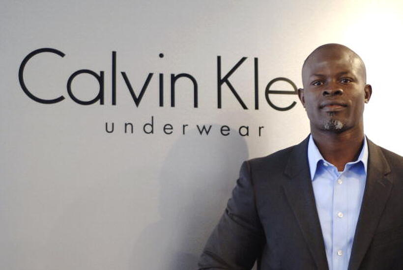 Djimon Hounsou at the 25th Anniversary Party of Calvin Klein Underwear.