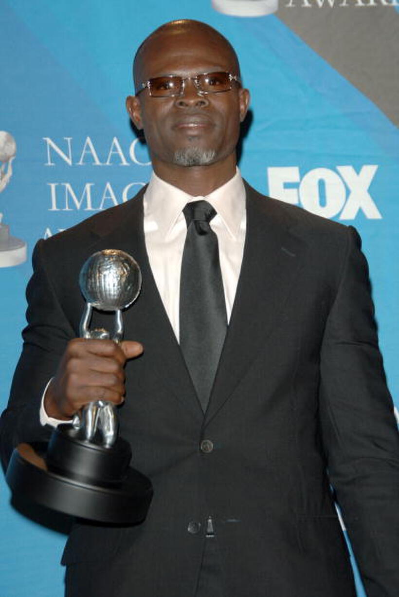 Djimon Hounsou at the 38th annual NAACP Image Awards.