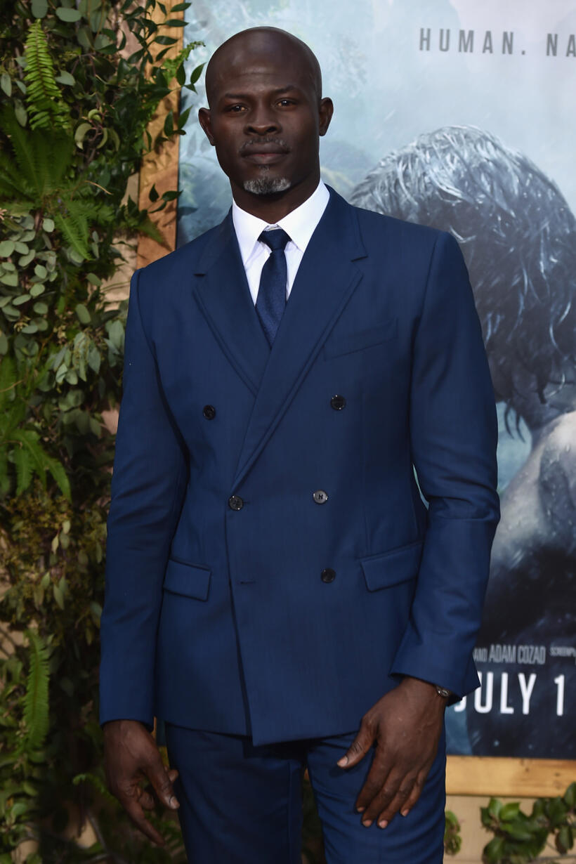 Djimon Hounsou at the California premiere of "The Legend Of Tarzan."