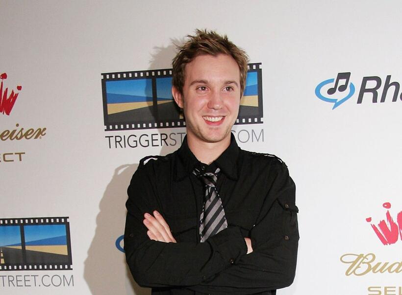 Sam Huntington at the re-launch of Triggerstreet.com.