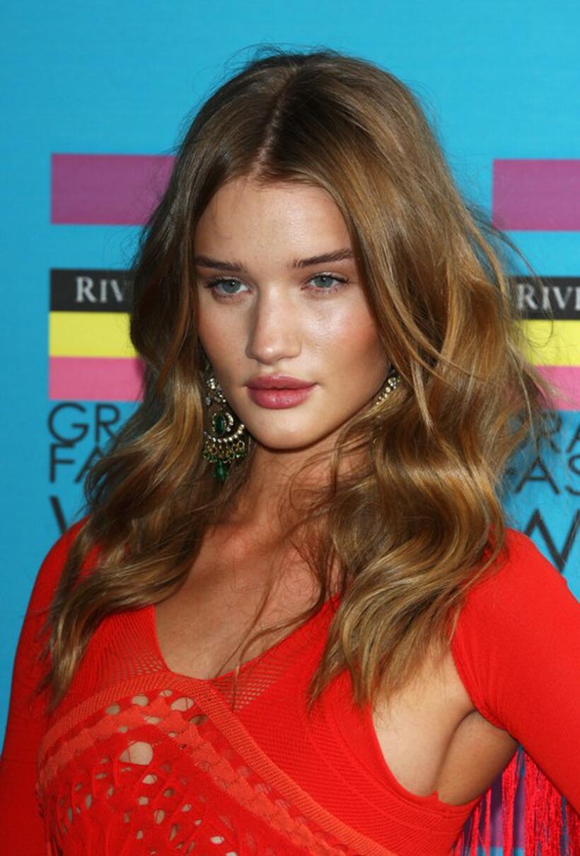 Rosie Huntington-Whiteley at the Gala Show and Awards of Graduate Fashion Week 2009.