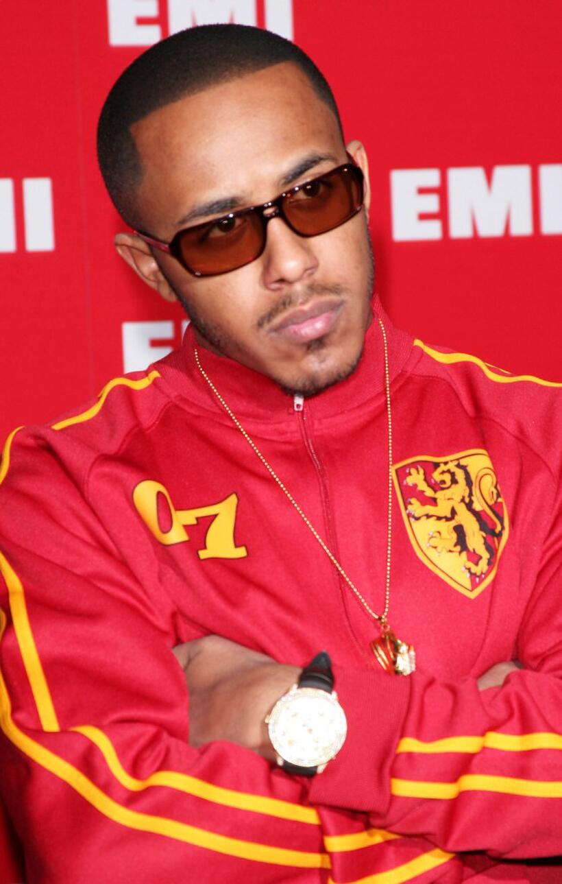 Marques Houston at the EMI Post Grammy Party.