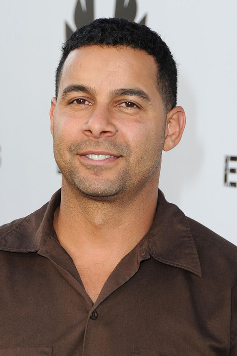 Jon Huertas at the California premiere of "The Expendables."