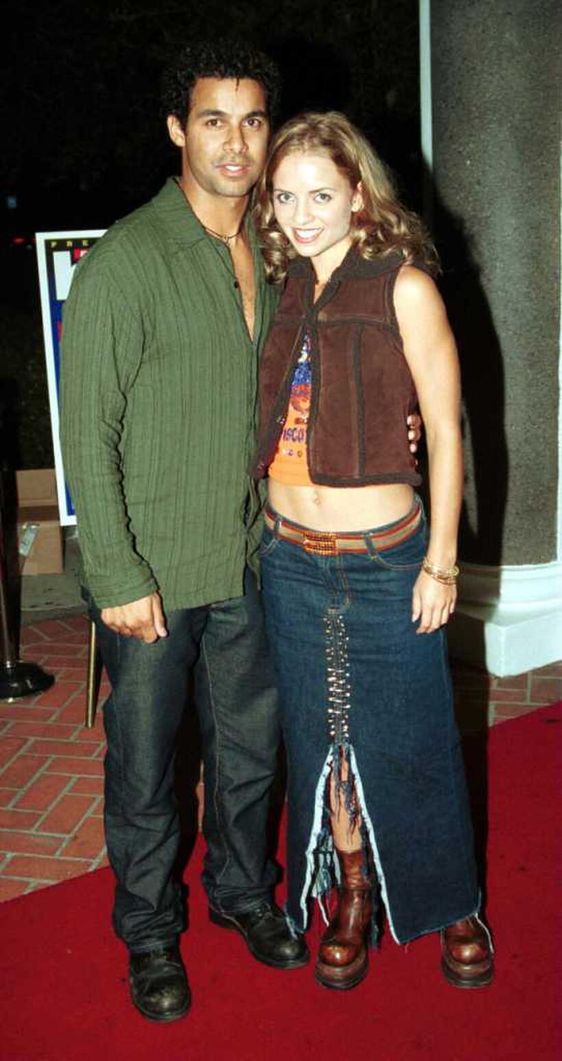 Jon Huertas and Sarah Smith at the launch party of Ritmo Beat Magazine.