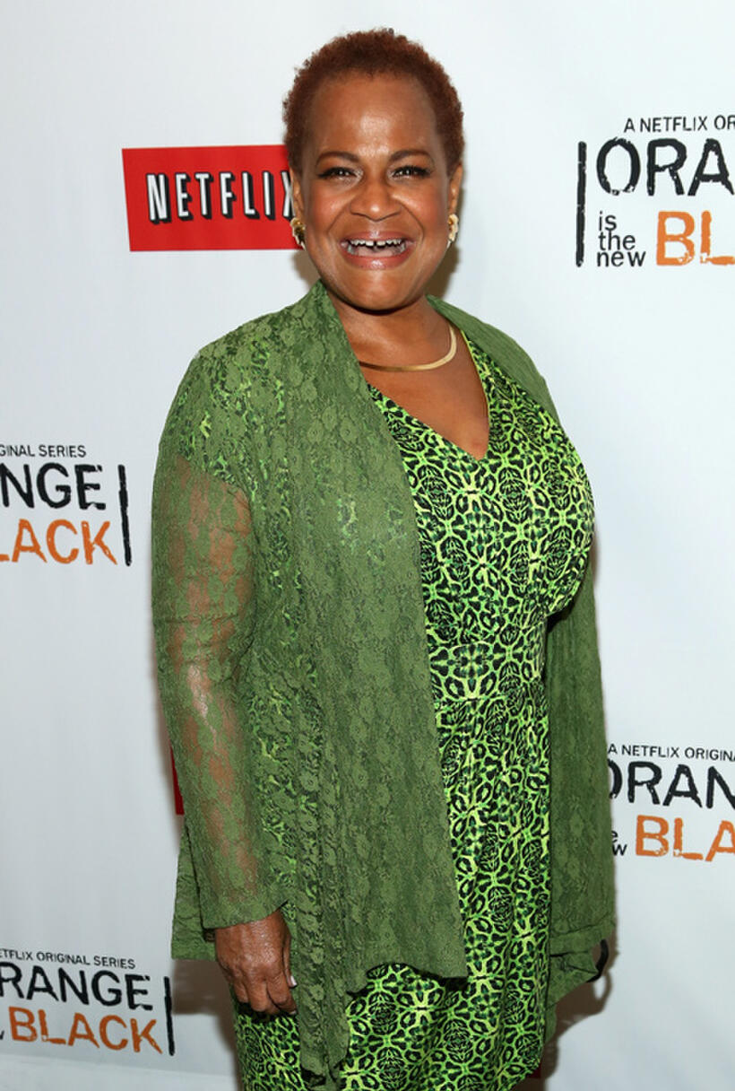 Michelle Hurst at the New York premiere of "Orange Is The New Black."