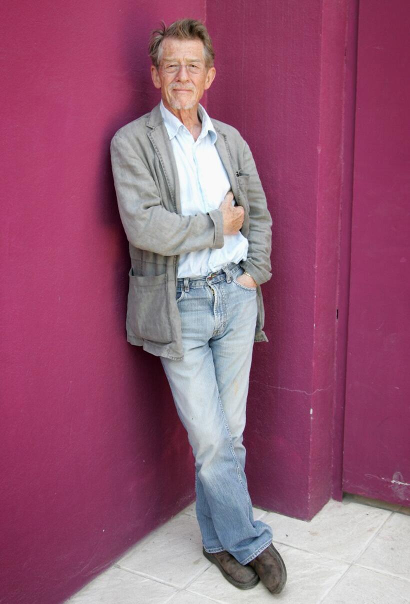 John Hurt at the Ibiza and Formentera International Film Festival.