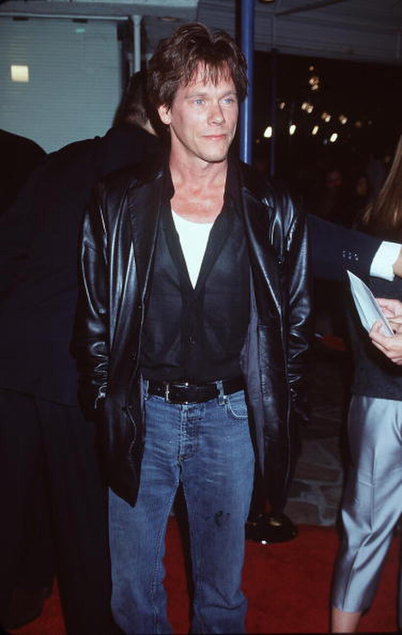 Kevin Bacon at the the premiere of "The Fight Club." 
