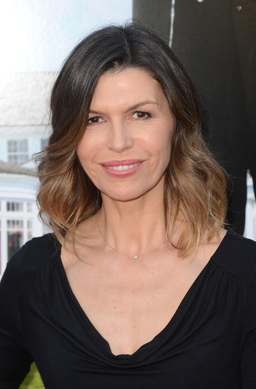 Finola Hughes at the California premiere of "That's My Boy."