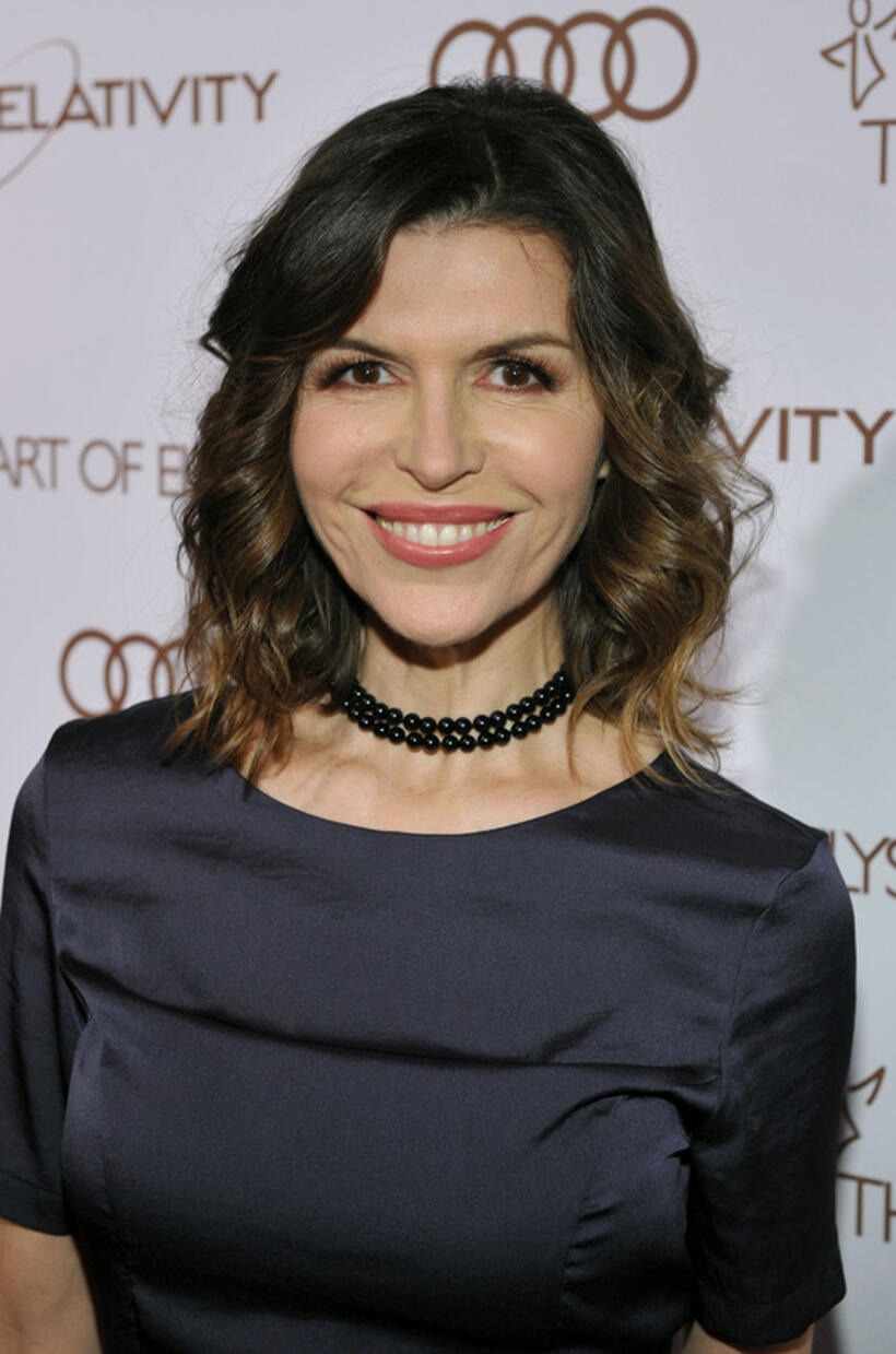 Finola Hughes at the Art Of Elysium's 5th Annual Heaven Gala in California.