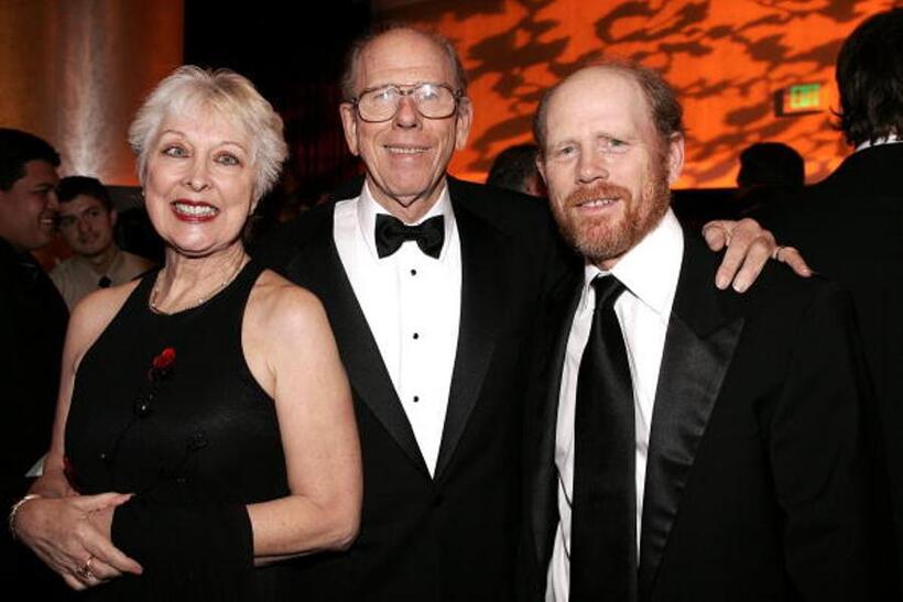 Judy O Sullivan, Rance Howard and Ron Howard at the 56th Annual ACE Eddie Awards.