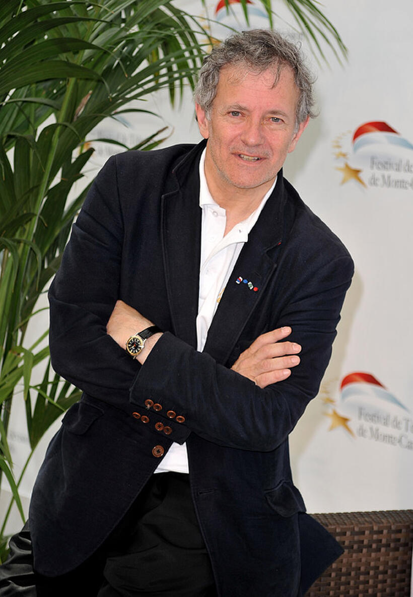 Francis Huster at the photocall of TV series "LE VRAI COUPABLE" during the 2010 Monte Carlo Television Festival.