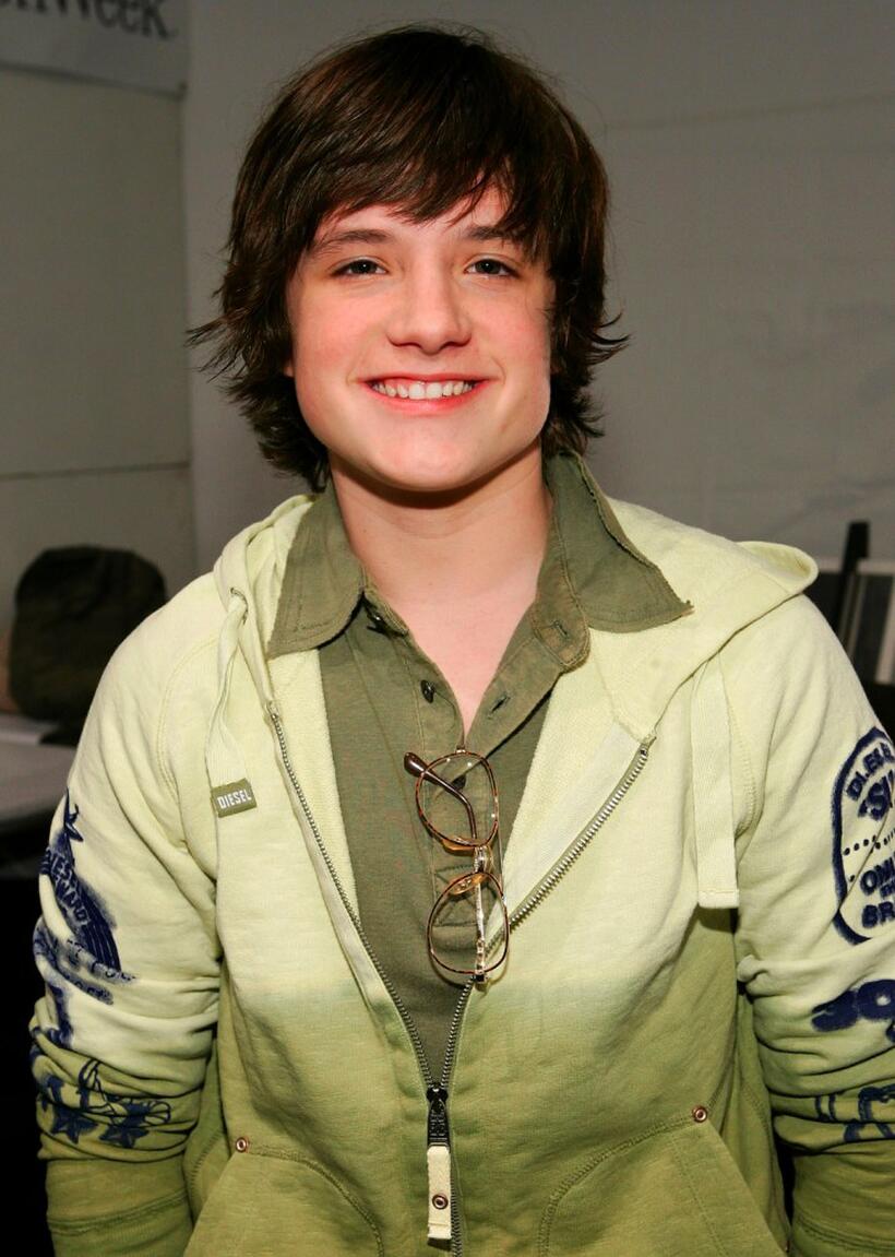 Josh Hutcherson at the Child Magazine Fall 2007 fashion show during the Mercedes-Benz fashion Week.