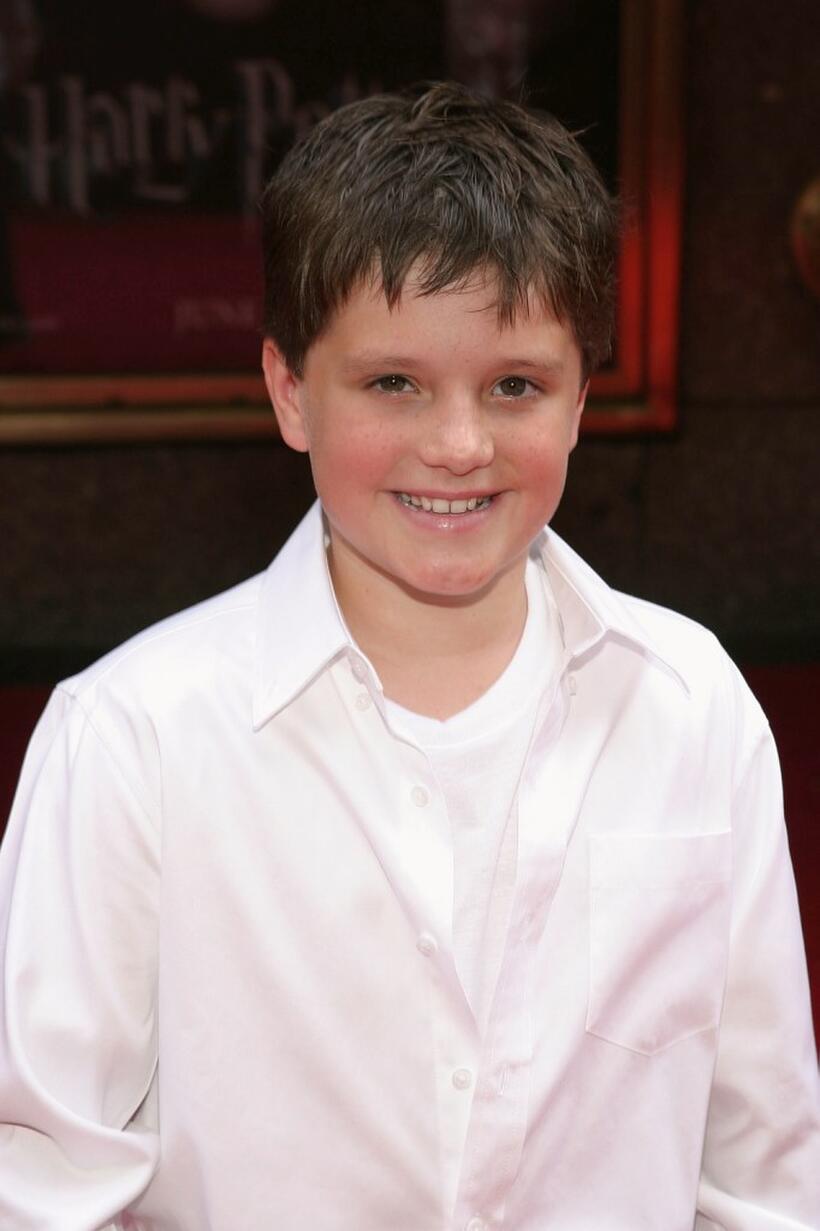 Josh Hutcherson at the premiere of "Harry Potter And The Prisoner of Azkaban."