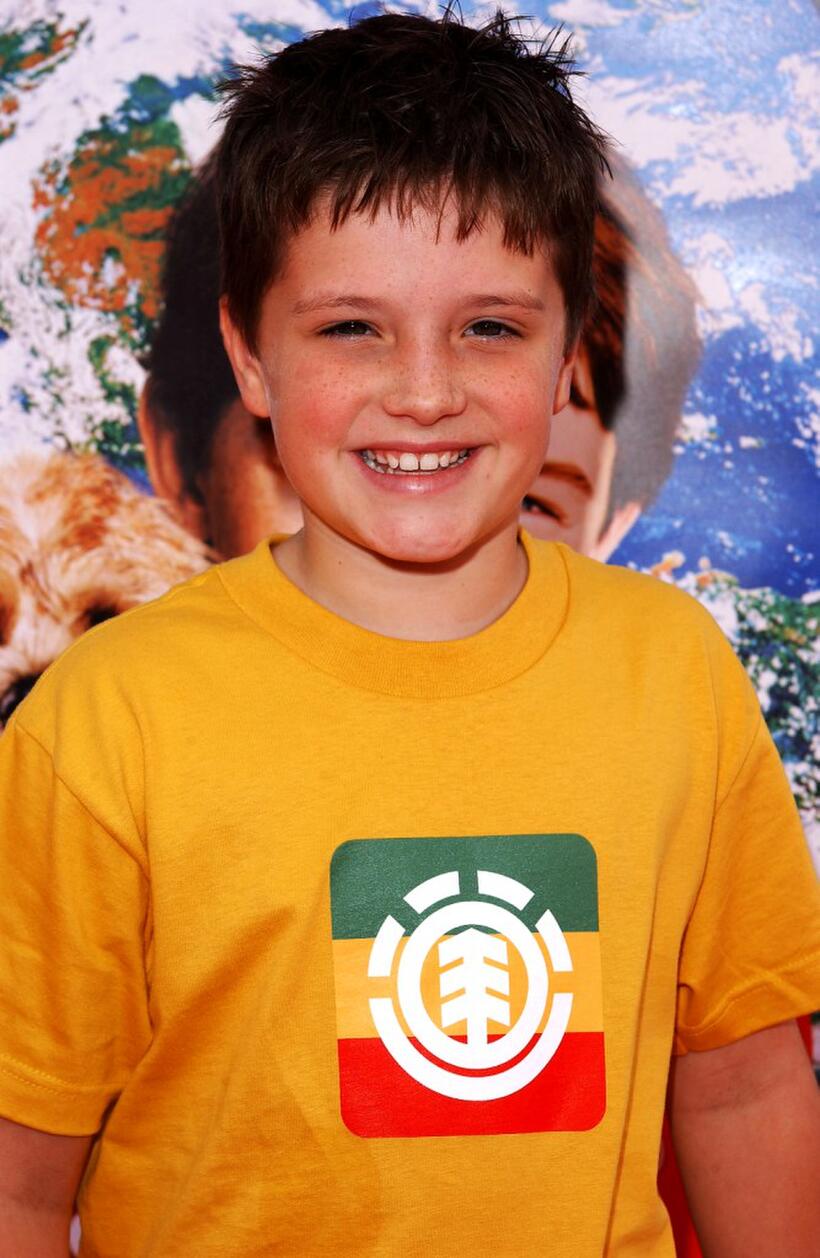 Josh Hutcherson at the premiere of "Good Boy!"