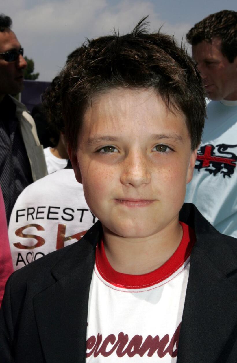 Josh Hutcherson at the premiere of "Kicking and Screaming."