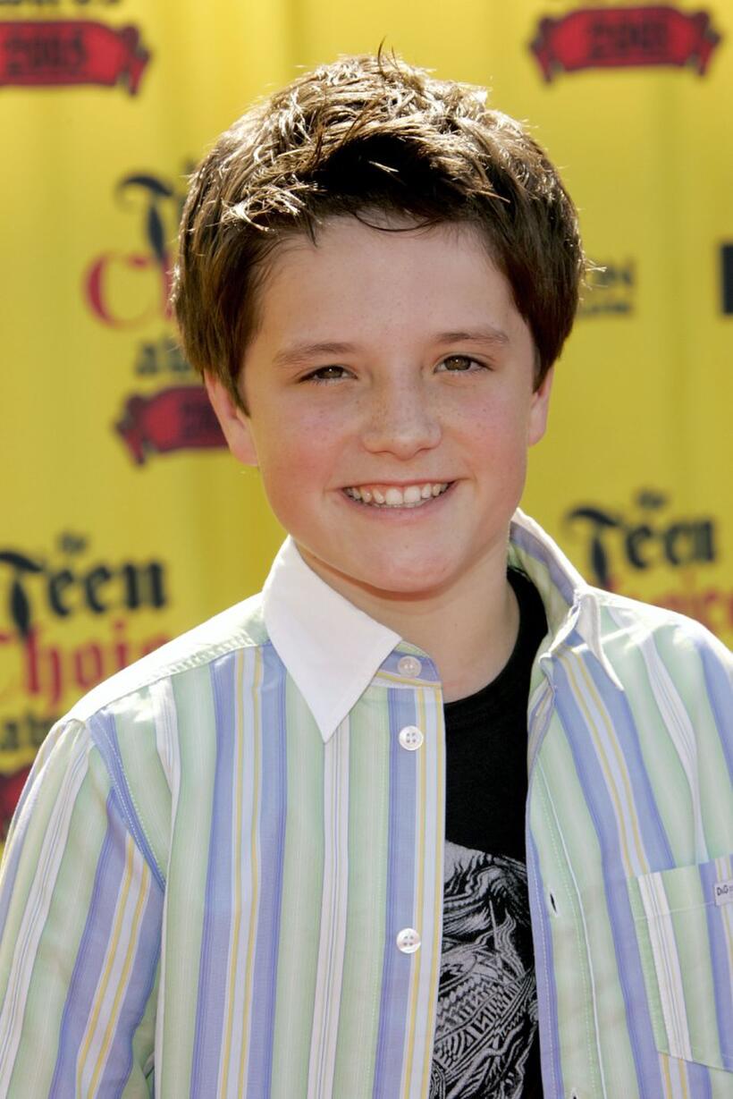 Josh Hutcherson at the 2005 Teen Choice Awards.
