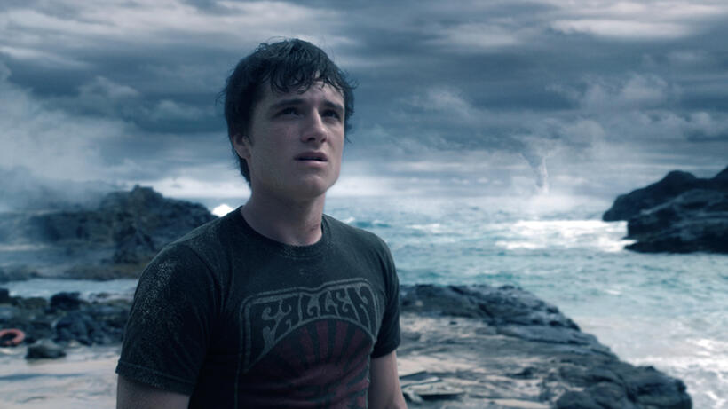 Josh Hutcherson as Sean in "Journey 2: The Mysterious Island."