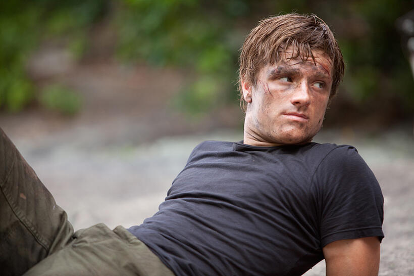 Josh Hutcherson as Peeta Mellark in "The Hunger Games."