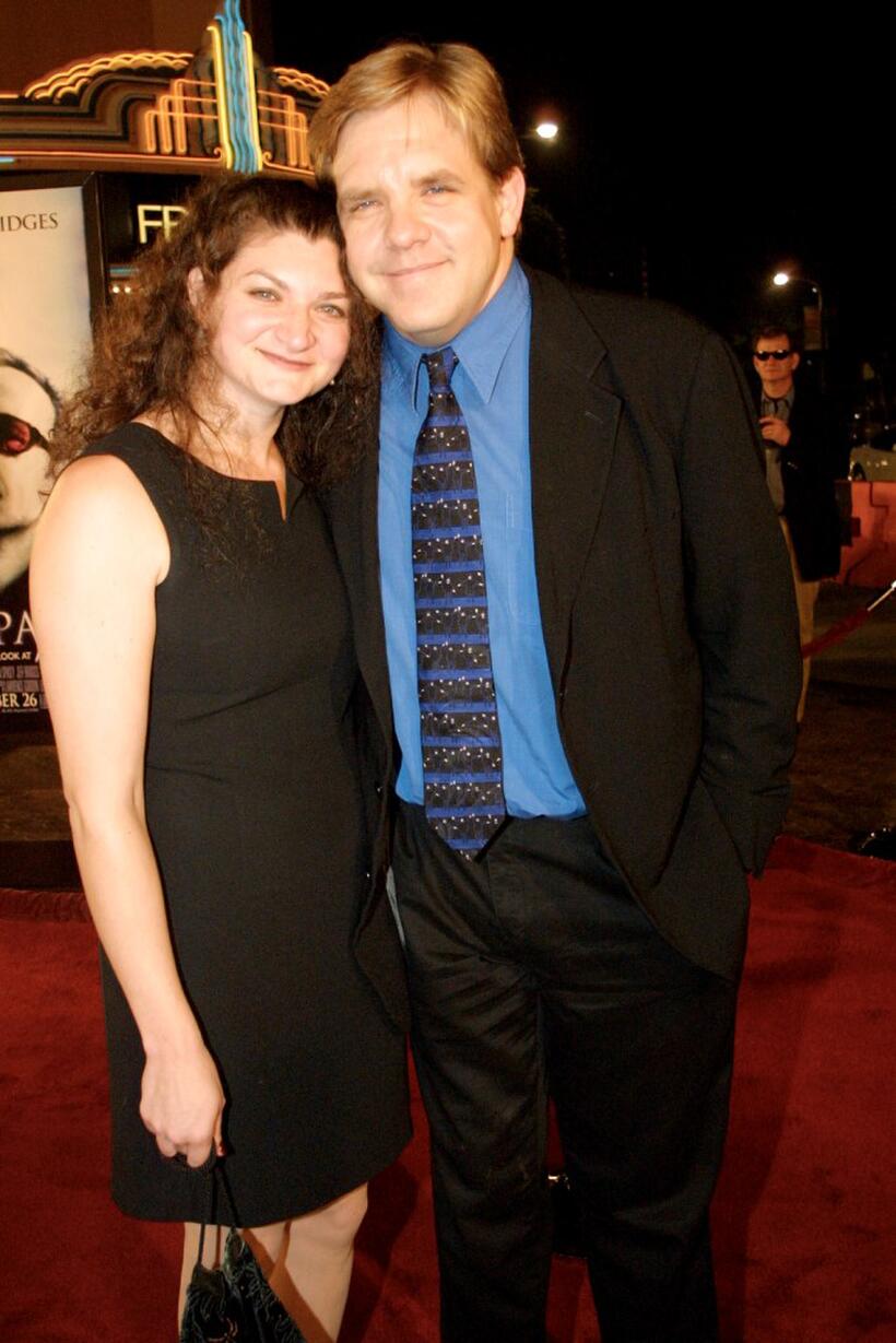 Brian Howe and Judith at the preimere of "K-PAX."