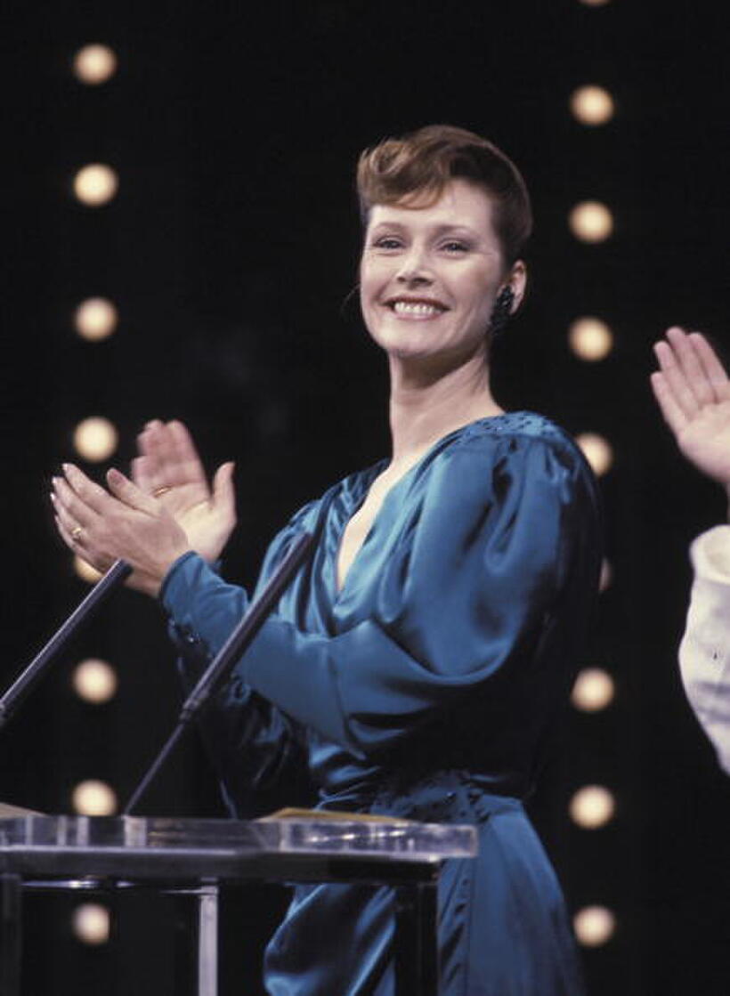 Wendy Hughes at the Australian Film Industry Awards.