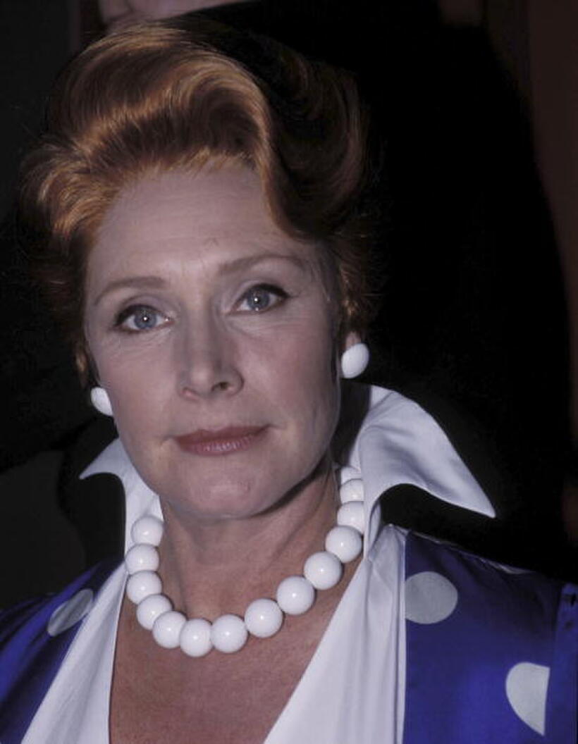 Wendy Hughes at a press conference for "Happy Days".
