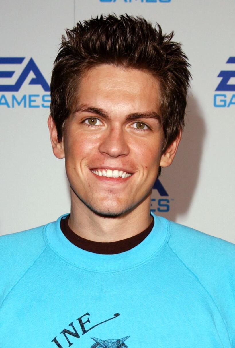 Steve Howey at the launching of three new video games.