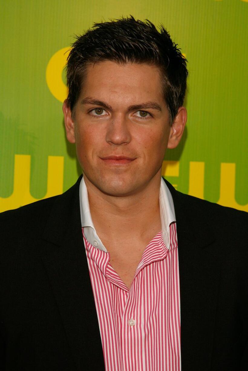 Steve Howey at the CW Launch party.