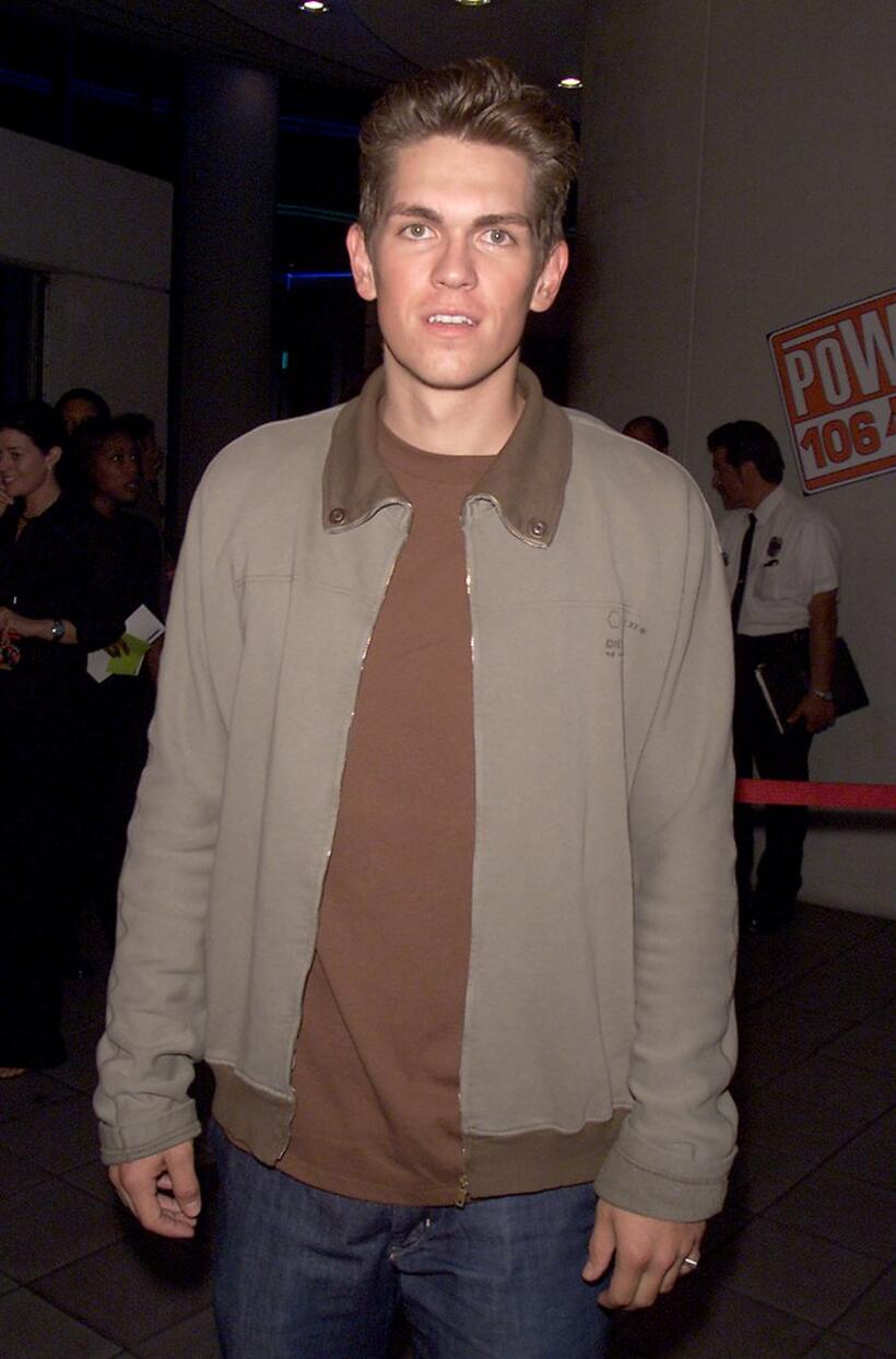 Steve Howey at the premiere of "Iron Monkey."