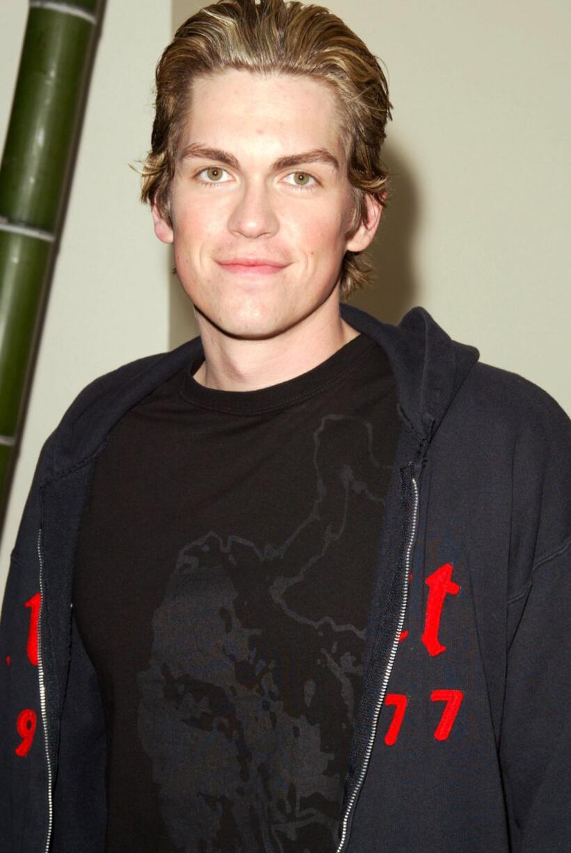 Steve Howey at the WB Television Network Upfront All-Star party.