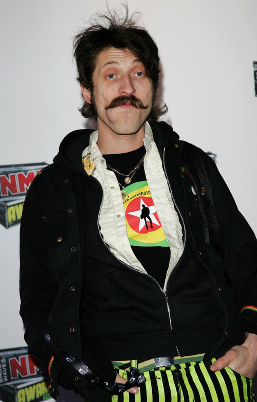 Eugene Hutz at the Shockwaves NME Awards 2007 in England.