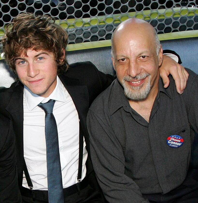 Alex D. Linz and Erick Avari at the 2007 CineVegas Hollywood Reporter Cocktail Party.