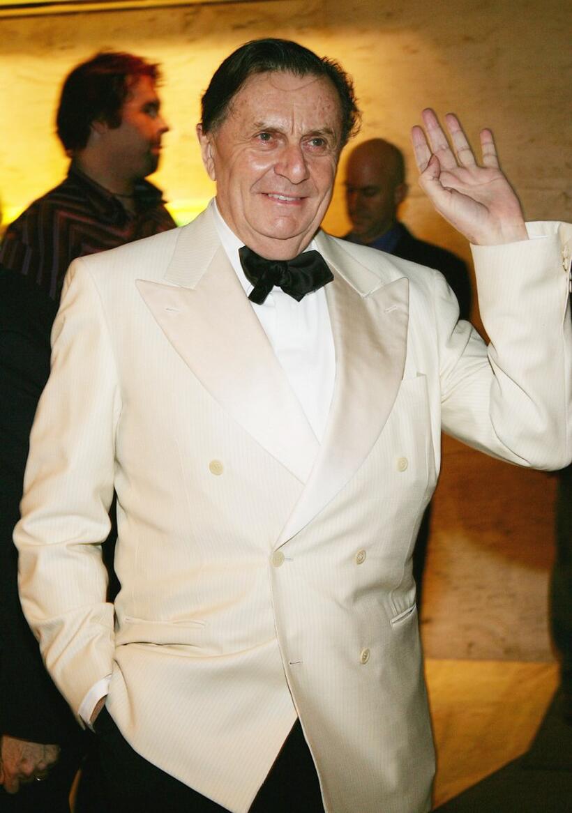 Barry Humphries at the "Children And Art" Honoring Stephen Sondheim's 75th Birthday.