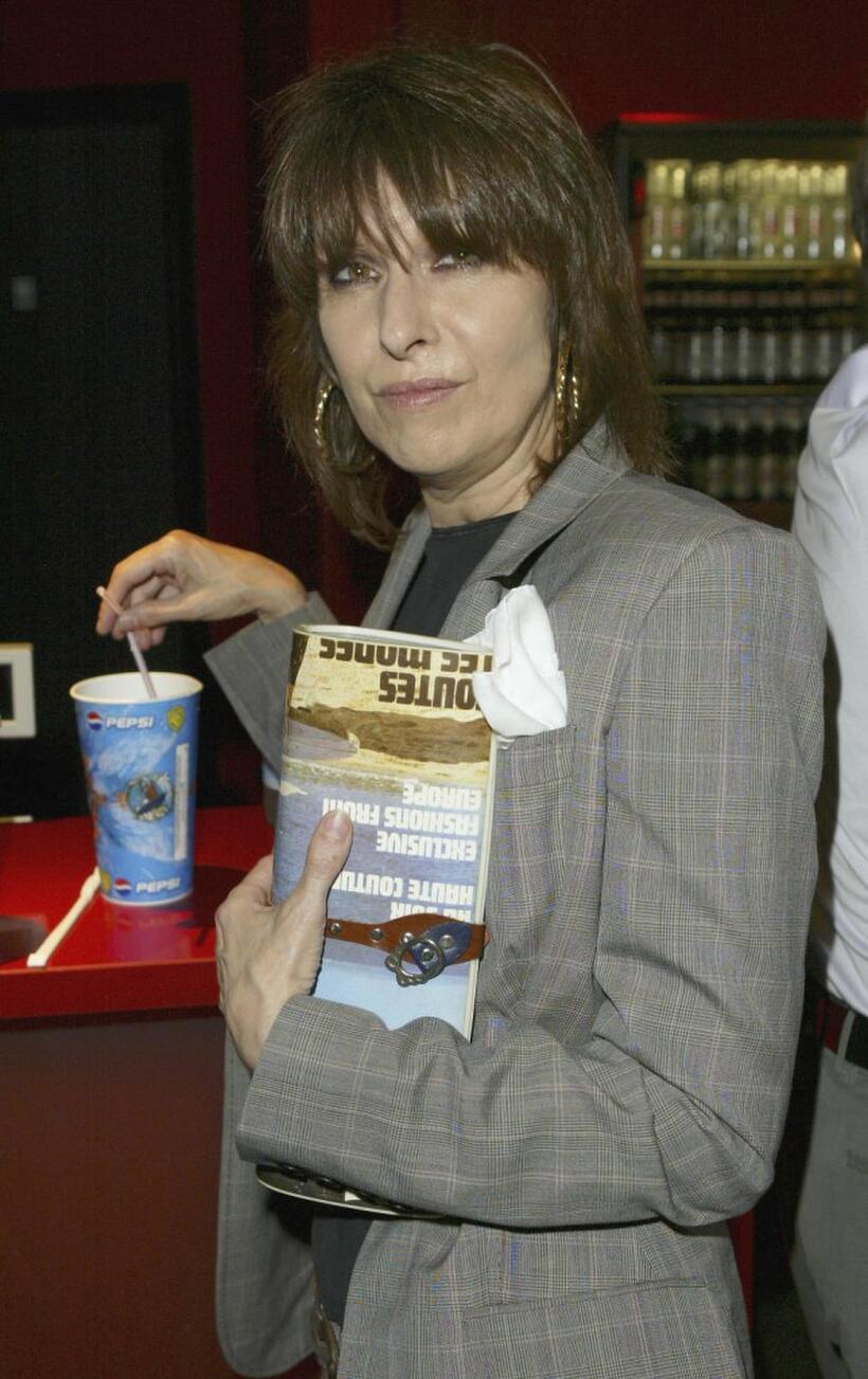 Chrissie Hynde at the premiere of "The Man Who Sued God."