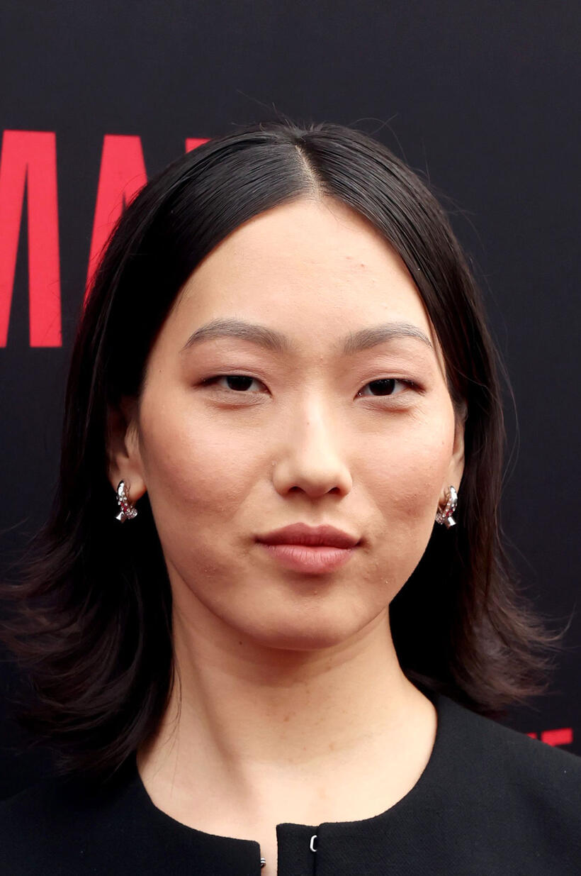 Madison Hu at the premiere of "The Boogeyman" in Hollywood.