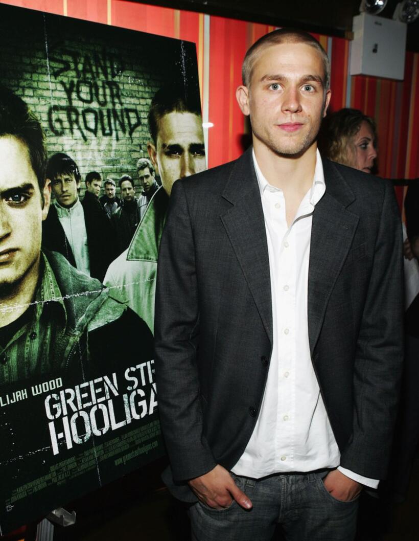Charlie Hunnam at the premiere After Party of "Green Street Hooligans."