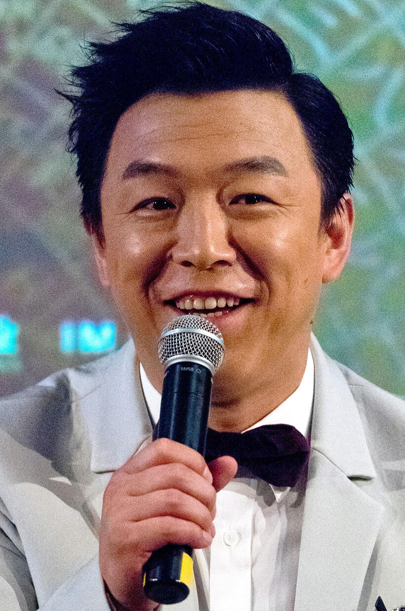 Huang Bo at a photocall and press conference for "The Ghouls" during the 68th annual Cannes Film Festival.