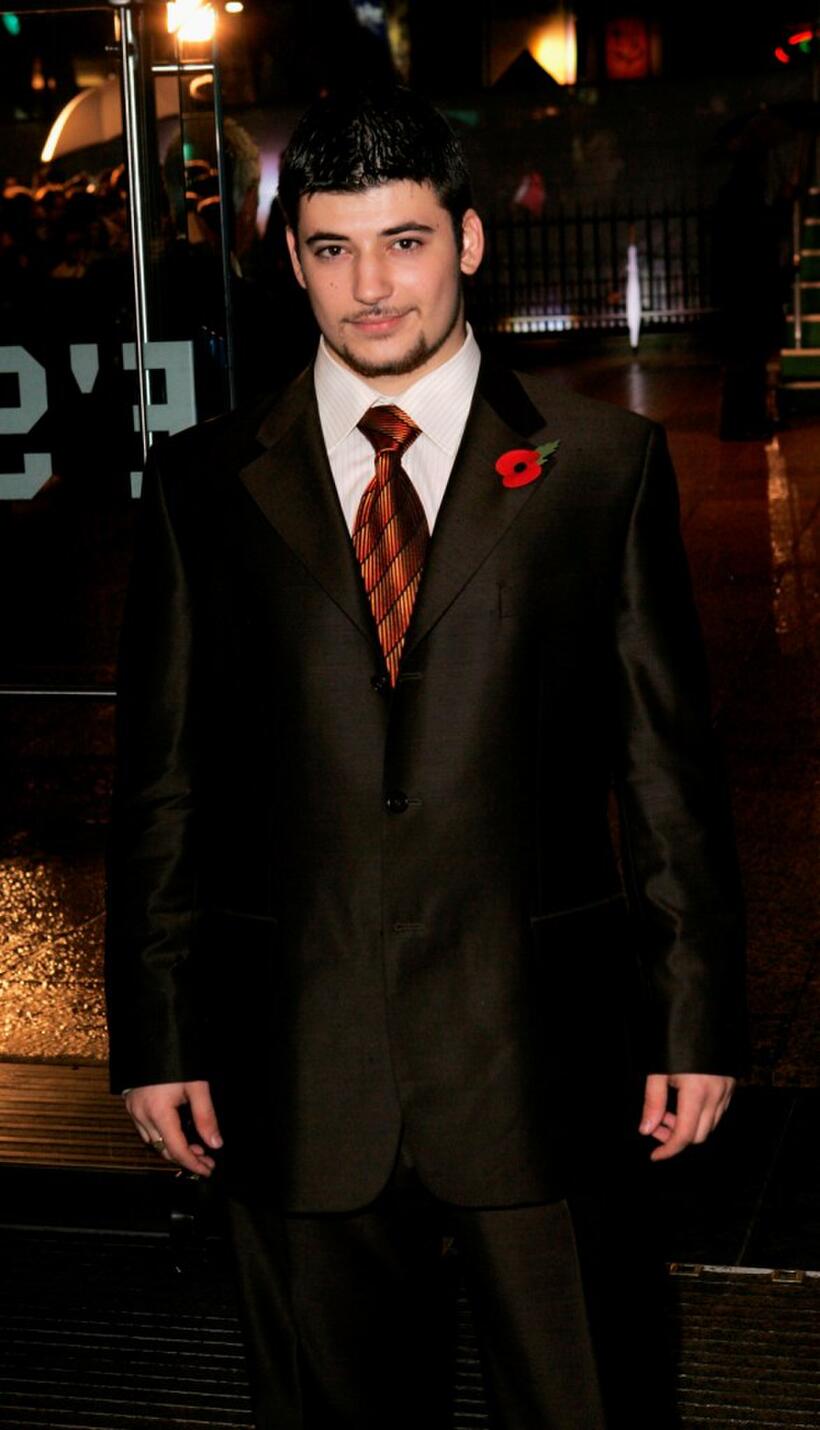Stanislav Ianevski at the world premiere of "Harry Potter And The Goblet Of Fire."