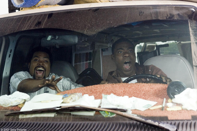 Ice Cube and Tracy Morgan in "First Sunday."