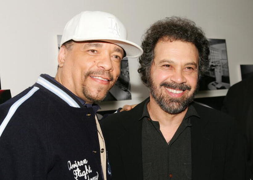 Ice-T and Edward Zwick at the special screening of "Blood Diamond".